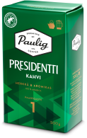 Vihreä Presidentti Original -kahvipakkaus